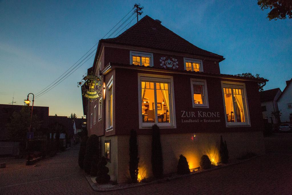 Landhotel Restaurant Zur Krone Gottenheim Extérieur photo